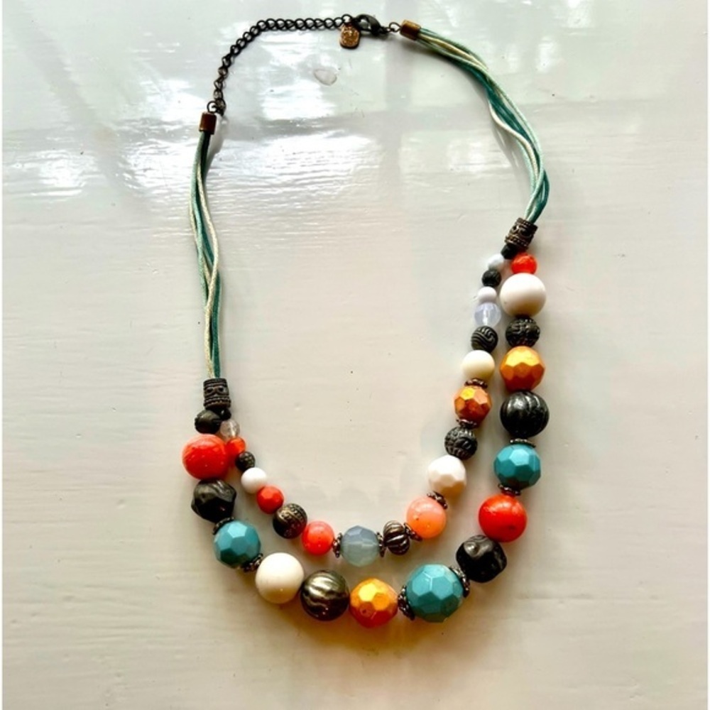 Colorful vintage necklace